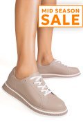 PANTOFI SPORT ROZ PIELE NATURALA GPC033