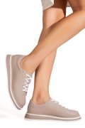 PANTOFI SPORT ROZ PIELE NATURALA GPC033
