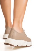 PANTOFI SPORT KHAKI PIELE NATURALA FPC002534