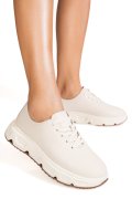 PANTOFI SPORT BEJ PIELE NATURALA FPC002534
