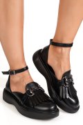 PANTOFI BLACK PIELE NATURALA 4S7718