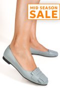 BALERINI ALBASTRI PIELE NATURALA 3S7703