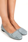BALERINI ALBASTRI PIELE NATURALA 3S7703