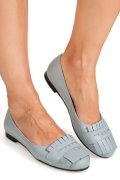 BALERINI ALBASTRI PIELE NATURALA 3S7703