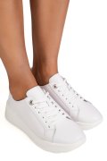 PANTOFI SPORT ALBI PIELE NATURALA ASPW2023-21