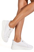 PANTOFI SPORT ALBI PIELE NATURALA ASPW2023-21
