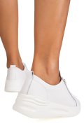 PANTOFI SPORT ALBI PIELE NATURALA ASPW2023-21