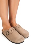 PAPUCI TAUPE PIELE NATURALA INTOARSA 1278-8227