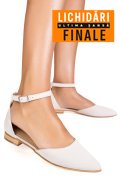 BALERINI CREM PIELE NATURALA INTOARSA 3S7753