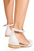 BALERINI CREM PIELE NATURALA INTOARSA 3S7753