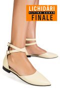BALERINI GALBENI PIELE NATURALA 3S7740