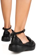 PANTOFI NEGRI PIELE NATURALA 4S7718