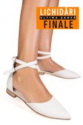 BALERINI ALBI PIELE NATURALA 3S7740