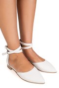 BALERINI ALBI PIELE NATURALA 3S7740