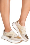 PANTOFI SPORT AURII PIELE NATURALA FSP001-942