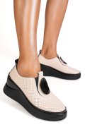 ESPADRILE ROZ PIELE NATURALA TSP-6050H