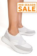 PANTOFI SPORT ALBI PIELE NATURALA FSP001-942