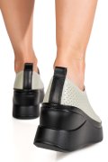 ESPADRILE OLIVE PIELE NATURALA TSP-6050H