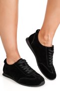 PANTOFI SPORT NEGRI PIELE NATURALA INTOARSA TSP2648