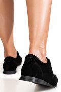 PANTOFI SPORT NEGRI PIELE NATURALA INTOARSA TSP2648