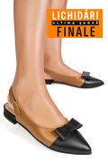 BALERINI NEGRU MARO PIELE NATURALA 3S7780