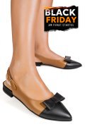 BALERINI NEGRU MARO PIELE NATURALA 3S7780