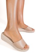 PAPUCI BEJ PIELE NATURALA 2S772025987