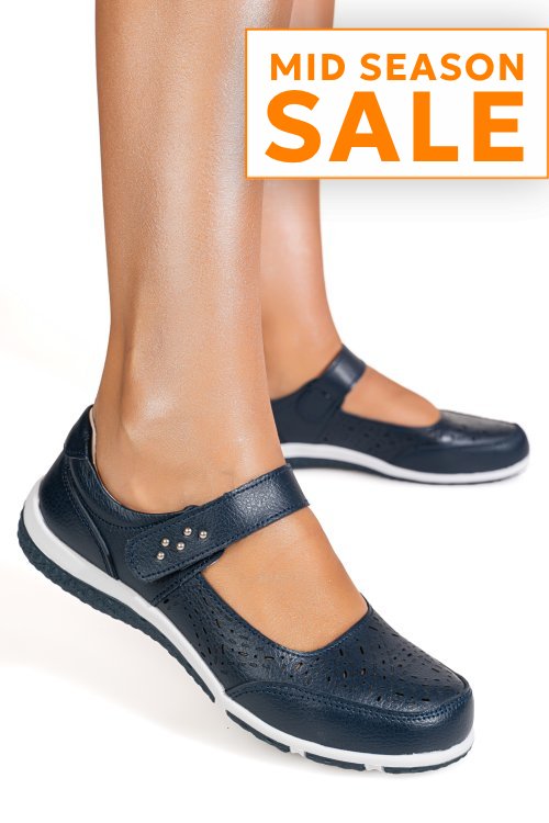 Espadrile bleumarin piele naturala fsp20006
