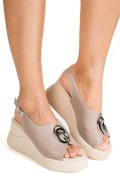 SANDALE ROZ PIELE NATURALA TPC2003