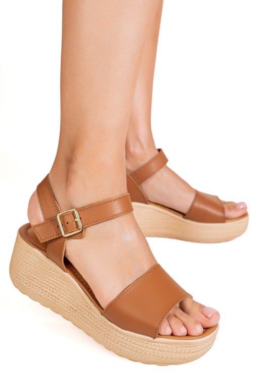 Sandale maro inchis piele naturala 1s772544058
