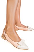 BALERINI ALB ROZ PIELE NATURALA 3S7730B