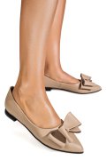 BALERINI BEJ PIELE NATURALA 3S7728
