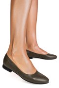 BALERINI OLIVE PIELE NATURALA 4S7755