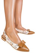 BALERINI MARO FLORAL PIELE NATURALA 3S7730B