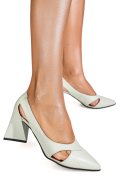 PANTOFI VERZI PIELE NATURALA 5S77700B