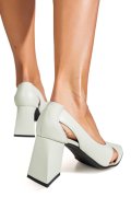 PANTOFI VERZI PIELE NATURALA 5S77700B