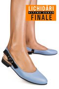 BALERINI ALBASTRE PIELE NATURALA 6S7700
