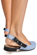 BALERINI ALBASTRE PIELE NATURALA 6S7700