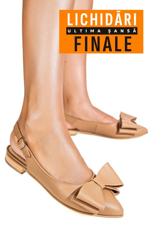 Balerini nude piele naturala 3s7727