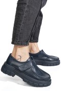MOCASINI BLUE PIELE NATURALA 8SP813