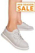 PANTOFI SPORT GRI PIELE NATURALA TPC6099