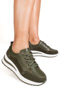 PANTOFI SPORT VERZI PIELE NATURALA TPC5100