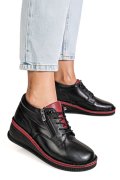 GHETE NEGRE PIELE NATURALA APCKD7550