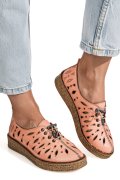PANTOFI ROZ PIELE NATURALA 2PC000