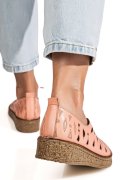 PANTOFI ROZ PIELE NATURALA 2PC000