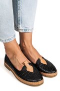 MOCASINI NEGRI PIELE NATURALA 2PC304