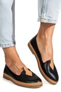 MOCASINI NEGRI PIELE NATURALA 2PC304
