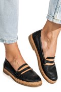 MOCASINI NEGRI PIELE NATURALA 2PC305