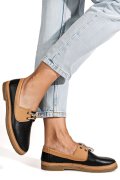 MOCASINI NEGRI PIELE NATURALA 2PC301