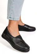 MOCASINI NEGRI PIELE NATURALA MPCOC-CAV
